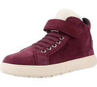 Geox Fille J Theleven Girl Wpf Basket, Prune, 28 EU