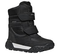 Geox J TREKKYUP Boy B ABX Botte de Neige, Black/Silver, 32 EU