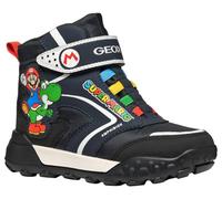 Geox J TREKKYUP Boy B ABX Botte de Neige, Navy/Black, 32 EU