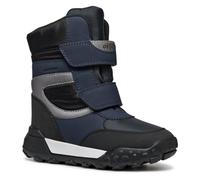 Geox J TREKKYUP Boy B ABX Botte de Neige, Navy/Silver, 30 EU