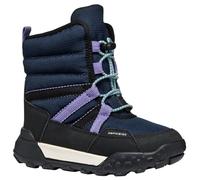 Geox J TREKKYUP Girl B AB Botte de Neige, Navy/Violet, 30 EU