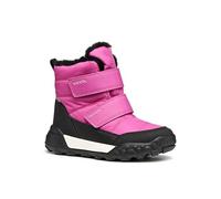 Geox J Trekkyup Girl B AB Bottines à la Cheville, Noir Fuchsia, 30 EU