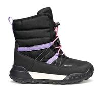 Geox J Trekkyup Girl B AB Bottines à la Cheville, Noir/Lilas, 31 EU