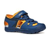 Geox J VANIETT BOY A, Sandale garçon, Navy/Orange,