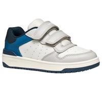 Geox J Washiba Boy Basket, White Lt Grey, 32 EU