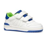 Geox J WASHIBA Boy A, Basket garçon, White/Royal,