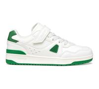 Geox J Washiba Boy A Basket, White Green, 30 EU