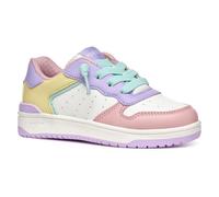Geox J WASHIBA Girl D Basket, Lilac/Lt Yellow, 29 EU