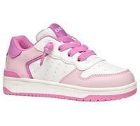 Baskets basses enfant filles Geox J WASHIBA GIRL Rose 35