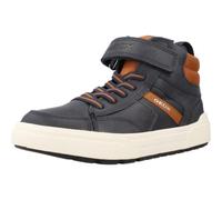 Geox Garçon J Weemble Boy Basket, Navy Cognac, 28 EU