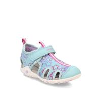 Geox J Whinberry G Sandales pour femme, turquoise/violet, 37 EU, Aqua Lilac, 37 EU
