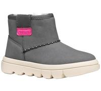 Geox J WILLABOOM Bottes pour fille Gris foncé Taille 34 EU, gris foncé, 34 EU
