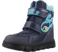 Geox Garçon J Willaboom Boy À Partir de Bateau cheville, Navy Turquoise, 32 EU