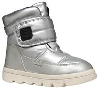 Geox J WILLABOOM Girl B A Botte de Neige, Silver, 25 EU