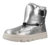 Geox J WILLABOOM Girl B A Botte de Neige, Silver/Black, 34 EU