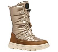 Geox J Willaboom Girl B A Bottes Hautes au Genou, Champagne Tobacco, 37 EU