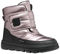Geox J Willaboom Girl B A Bottines à la Cheville, Lt Lilac Black, 28 EU