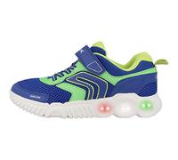 Geox J WROOM Boy, Basket, Royal/Lime,