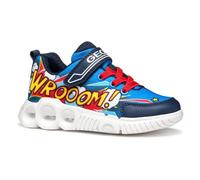 Geox J WROOM Boy D, Basket garçon, Royal/Red,