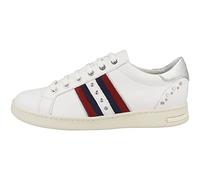 Geox Jaysen A - Blanc/Argent Cuir 38 EU