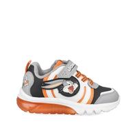 Geox Junior Boy J CIBERDRON Boy H Baskets pour garçon Gris/Orange 26_EU
