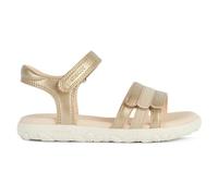 Geox Mädchen J Sandales Haiti pour fille, platine, 31 EU