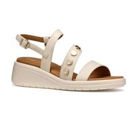 Geox Sandales compensées Meliconia femme Beige Pointure 39 EU