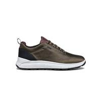 Geox Men U Spherica 4x4 B ABX Sneaker, Military Bordeaux, 42 EU