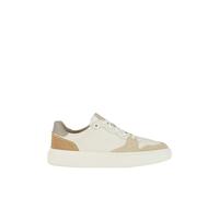 Geox - Baskets Basses Deiven En Cuir - Blanc - 42