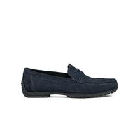 Geox U Moner W 2fit D Moccasin pour Homme, Bleu Marine, 42 EU