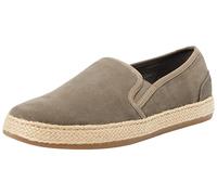 Geox Men's U Pantelleria a Espadrille Wedge Sandal, Taupe, 44 EU