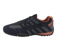 Geox Men's Uomo Snake a Sneaker, Bleu Marine, 39 EU