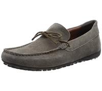 Geox Mocassino Uomo Snake pour garçon, Gris Tourterelle, 40 EU