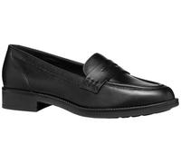 Geox Mocassins D Jaylon 2 B pour Femme, Noir, 39.5 EU