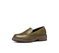 Geox Mocassins D SWELEN pour Femme, Vert, 42 UE, Vert, 42 EU