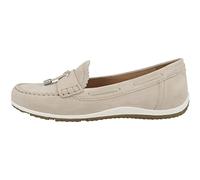 Geox Femme D Vega MOC Moccasin, Taupe, 37 EU