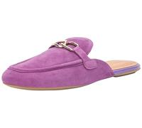 Geox Mocassins Plats D Palmaria C pour Femme, Violet, 38 EU