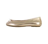 GEOX Palmaria Ballerine cuir femme jaune - bout rond, talon plat, confort exceptionnel 40