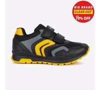 Geox Baskets Pavel Junior Décontractées Mode Garçons Noires