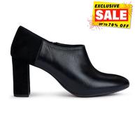 Geox Pheby 80 Bottes À Talons De Mode Pour Femmes Noires