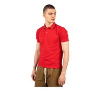 Geox - Polo - Homme - Tops - Rouge - Taille: M
