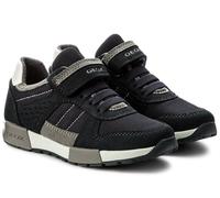 Geox Respira Alfier J826NA Chaussures de Bébé Garçon Basket Cuir Suédé Bande