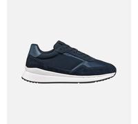 Geox Respira Chaussures Hommes Casual Baskets Été en Toile Cuir Branthon U55LCA