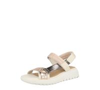 GEOX Sandales à lanières 'FLEXTRIDE' beige / bronze / or, Taille 38