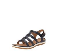 GEOX Sandales à lanières 'VEGA' bleu marine, Taille 39