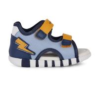 Geox Bébé garçon B Sandal Iupidoo Boy, Lt Navy Yellow, 19 EU