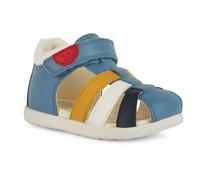Geox Sandales B pour bébé garçon Macchia BoySandal, Avio Multicolore, 2 UK Child