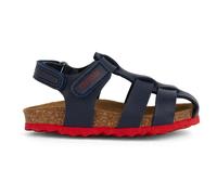 Geox Sandales B Sandal Chalki Boy B Cuir à scratch Enfant 21 Bleu