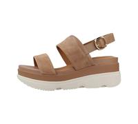 Geox Femme D Gardenia A Sandales compensées, Beige, 40 EU