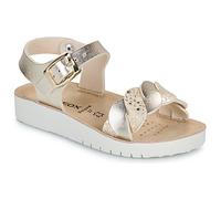 Geox J SANDAL COSTAREI GI, Sandale fille, Platinum,